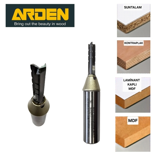 ARDEN TURBO FREZE BIÇAĞI D6X22