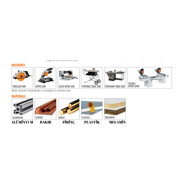 CMT ALÜMİNYUM TESTERELERİ