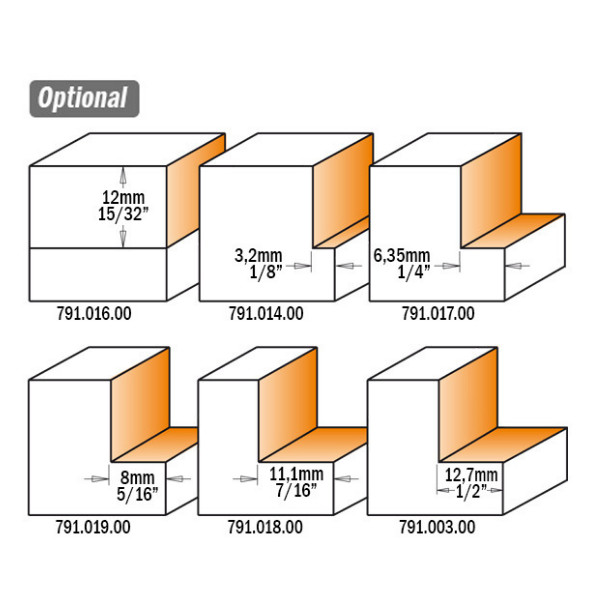 CMTØ35X12X65 JİLETLİ LAMBA FREZE BIÇAĞI