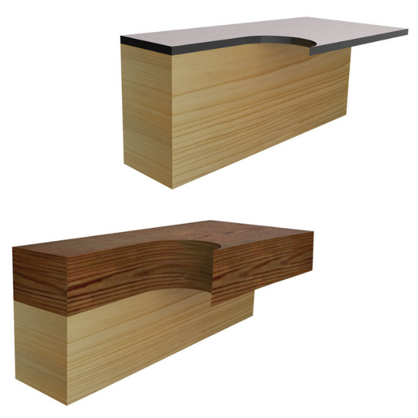 CMT Ø19X50X112 JİLETLİ RULMANLI TEMİZLEME FREZE BIÇAĞI