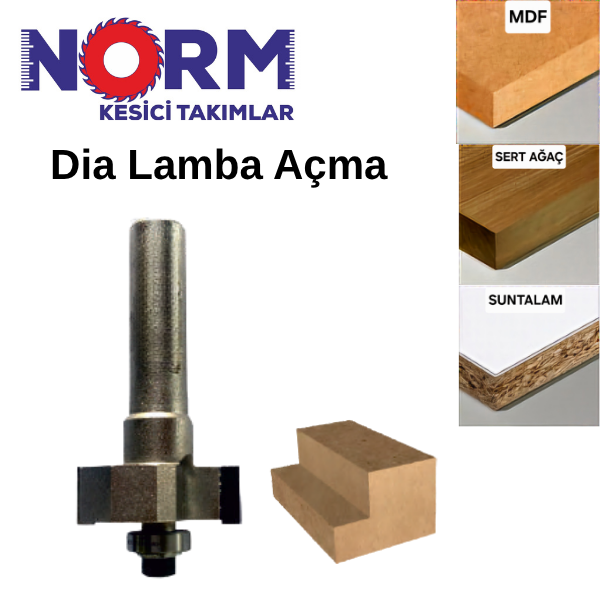 DİA LAMBA FREZE BIÇAĞI