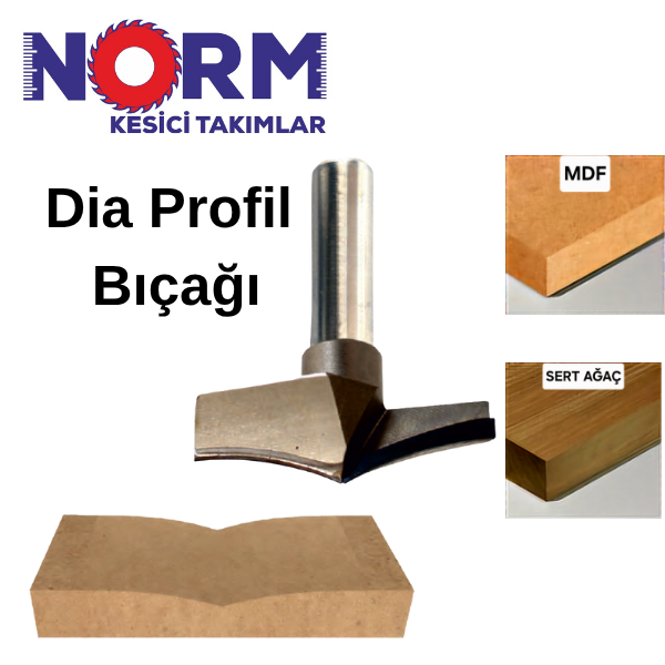 Ø68x11 DİA PROFİL FREZE BIÇAĞI